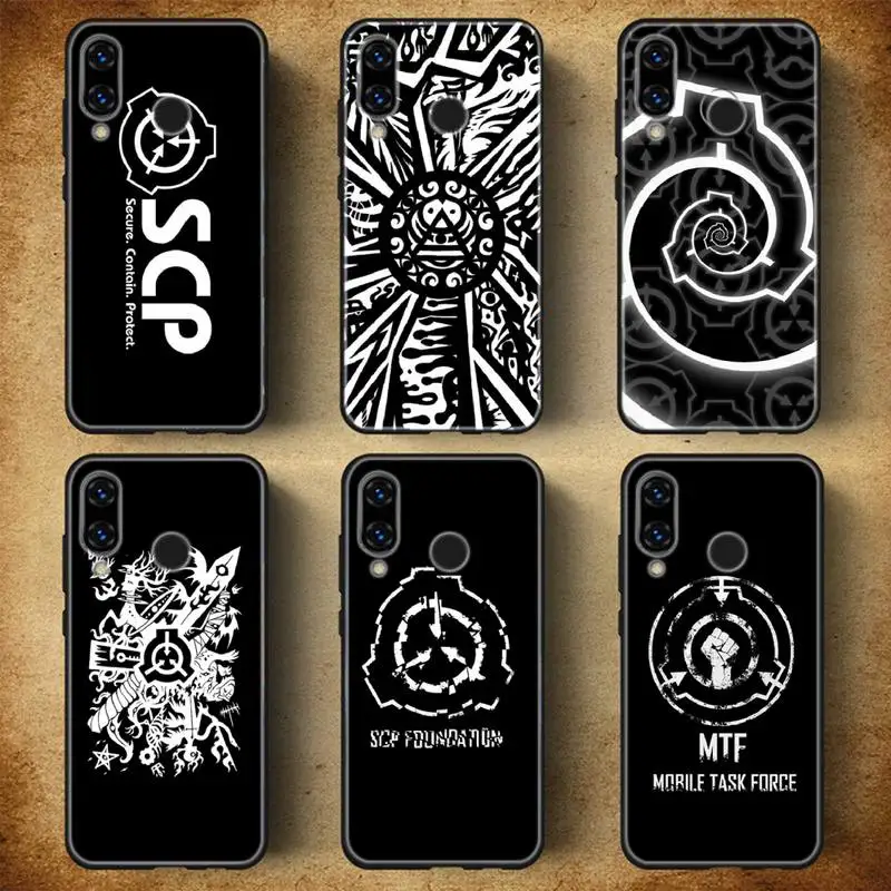 

Scp Special Containment Phone Case For Huawei P20 30 40 Pro Mate 20 30 40 Pro Honor 10 V9 10