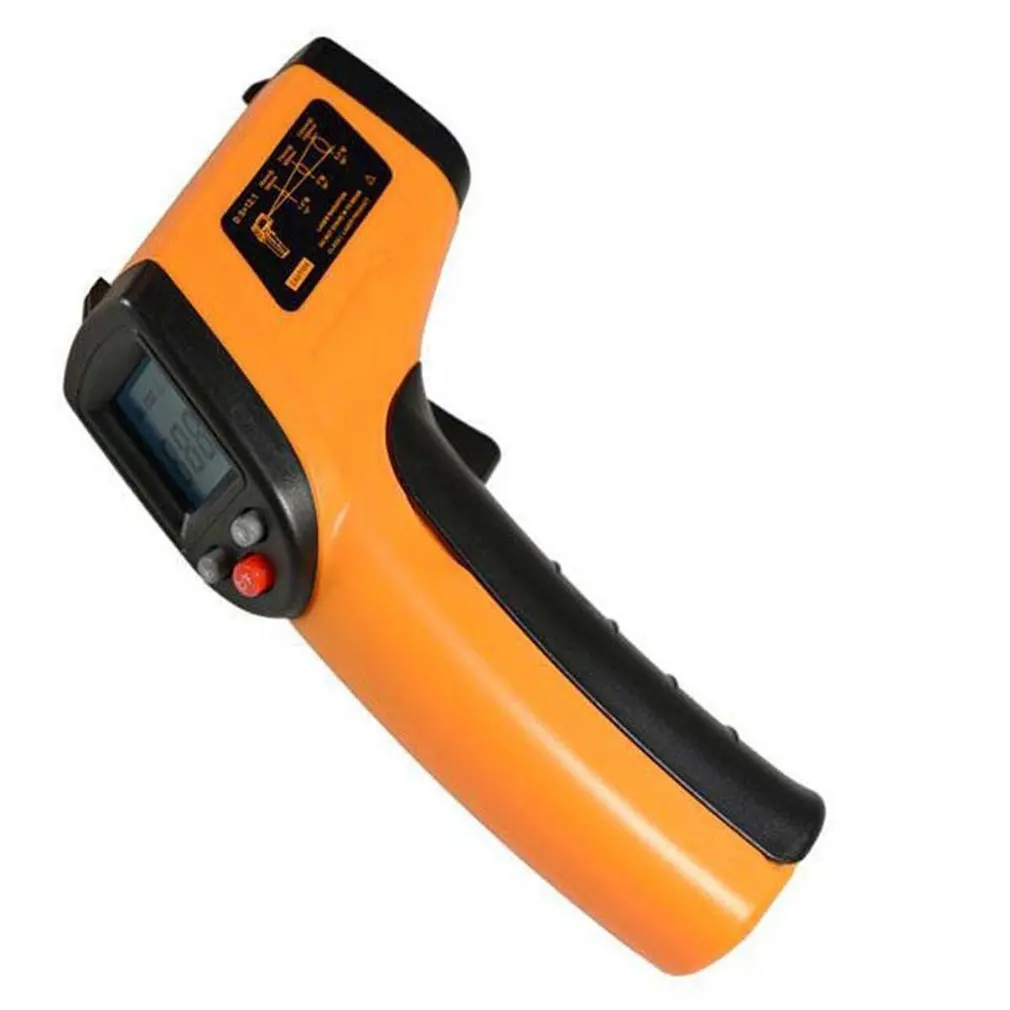 

Digital LCD Infrared Thermometer Gun Non-Contact IR Laser Point Thermal Infrared Imaging Temperature Handheld Pyrometer