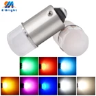 50 шт. 6 в 6,3 В DC H6W T11 T4W BA9S 5630 прожектор Светодиодная лампа фонарик пинбол машина игрушечные автомобили теплый белый синий янтарь водонепроницаемый