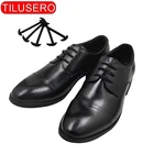 12 шт.компл. новые эластичные силиконовые шнурки для мужской деловой обуви