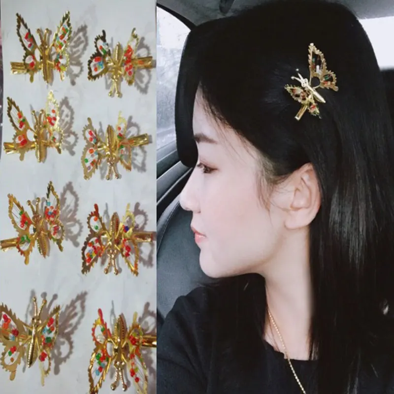 

1pc Butterfly Hairpin for Kids Girl Princess Hair Accessories Women Can Moving Cute hair accessories butterfly hair clip