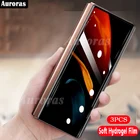 Защитная пленка Auroras для Samsung Z Fold 3, Прозрачная мягкая Гидрогелевая пленка для Samsung Galaxy Z Fold 3, полное покрытие