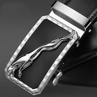 fashion designers automatic buckle genuine leather men business high quality luxury strap male belt for strap male2021new