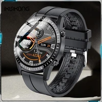 2021 smart watch phone full touch screen sport fitness watch ip68 waterproof bluetooth connection for android ios smartwatch men