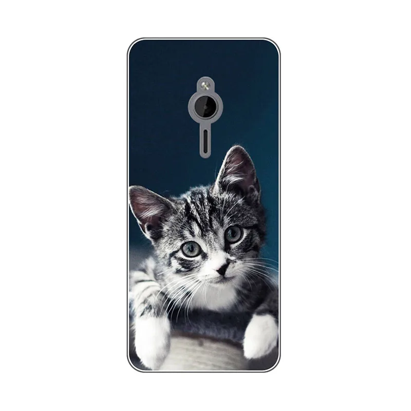 Чехол для телефона Nokia 230 / с двумя SIM-картами Мягкая силиконовая задняя крышка из