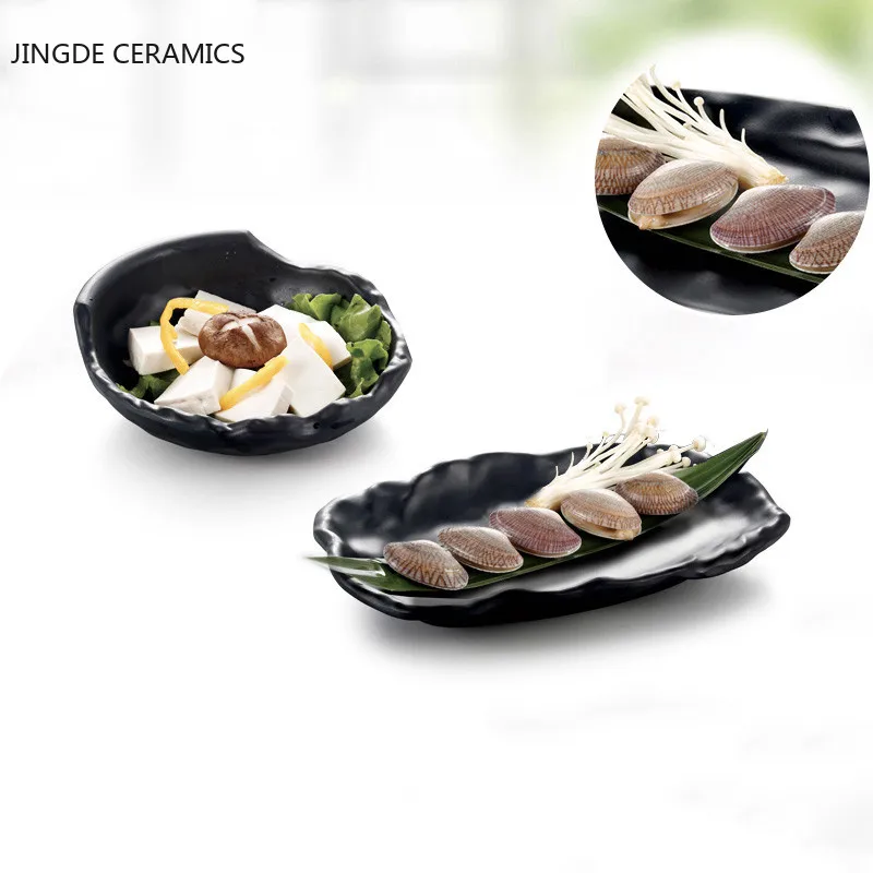 Тарелка десертная в западном стиле креативная устойчивая к падению имитация