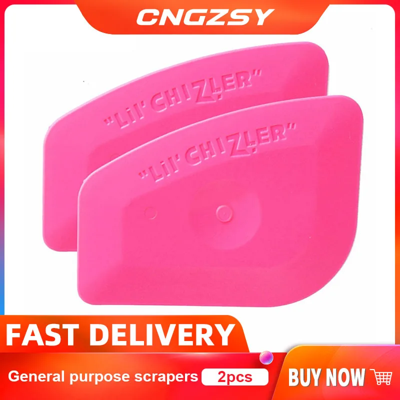 

2PCS Universal Mini Scraper Gap Multilateral Repair Professional Pink Corner Air Bubble Remove Window Tint Wrap Tools 2A25 Hot