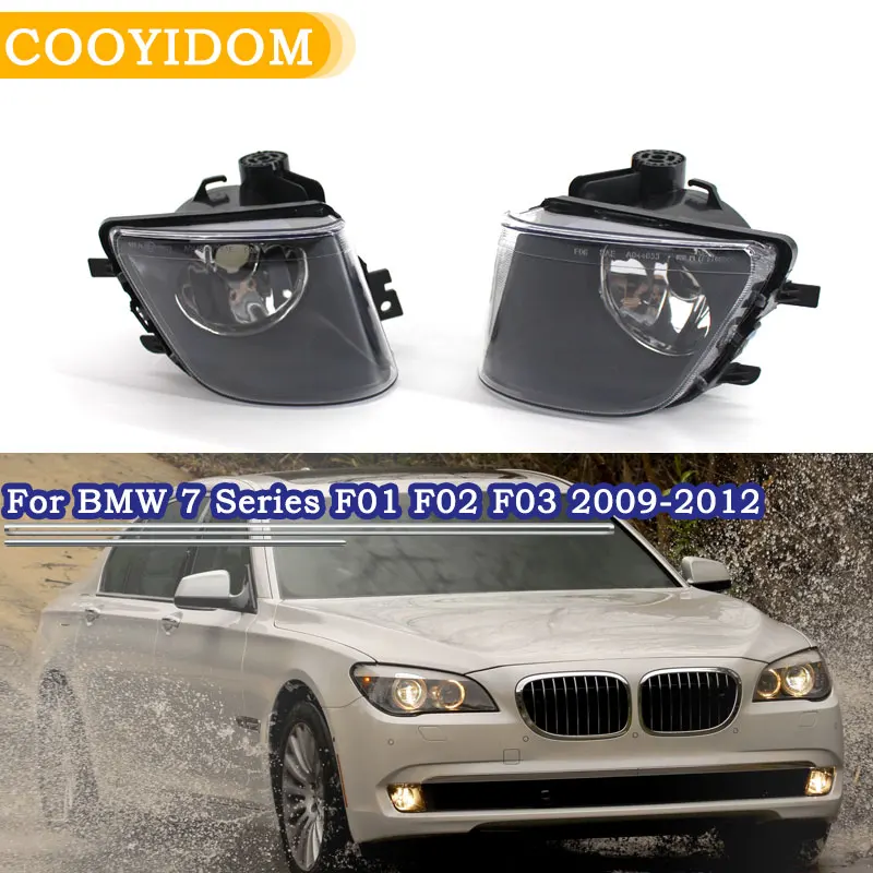 

COOYIDOM Front Bumper Fog Light Lamp Driving For BMW 7 Series F01 F02 F03 2009 2010 2011 2012 63177182195 63177182196 Car light