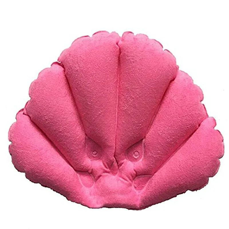 Подушка для ванны надувная подушка спа мягкая на шею с присосками ванной комнаты