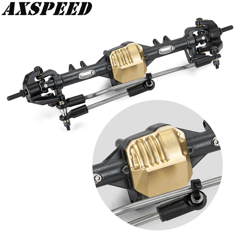 Латунная балансировочная накладка AXSPEED противовес для 1/10 Axial SCX10 II 90046 90047 90059 90060