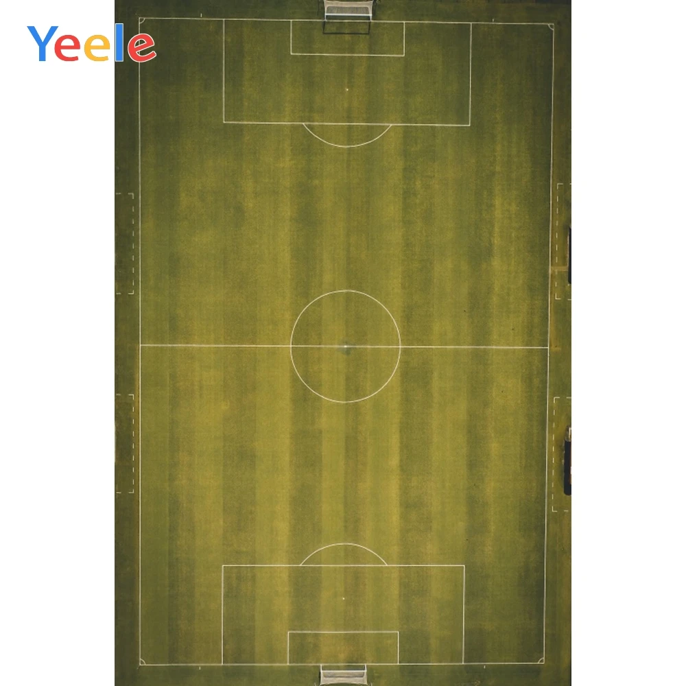 Фон для фотосъемки Yeele с изображением пейзажа портрета футбольного поля аэроплан