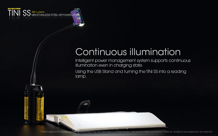 NITECORE TINISS tini CU Micro micro USB Перезаряжаемый светильник для ключей Мини EDC флэш-светильник металлический брелок Светильник встроенный аккумулятор