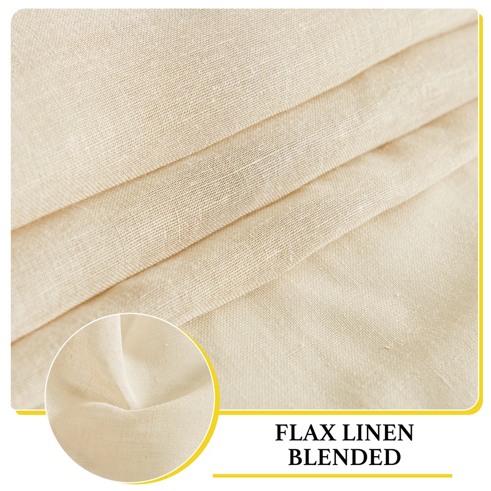 NICETOWN прозрачная трехстворчатая оконная дверь занавес светильник для