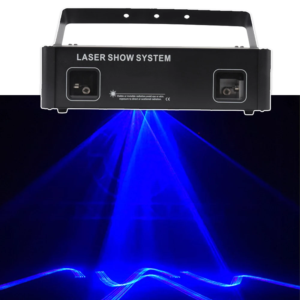 

2 Head DMX512 Lighting Pattern Projector Laser Light Dual Hole Laser Stage Effect For DJ Disco Club Party Nightclub Dance Floor