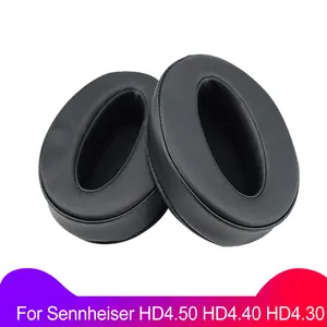 1 пара сменных амбушюров для Sennheiser HD4.50 HD4.50BTNC HD4.50BT HD4.30 HD4.40BT, кожаная губка