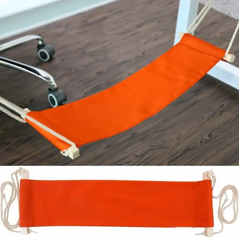 

Portable Office Leisure Home Office Foot Rest Desk Feet Hammock Surfing The Internet Hobbies Outdoor Rest
