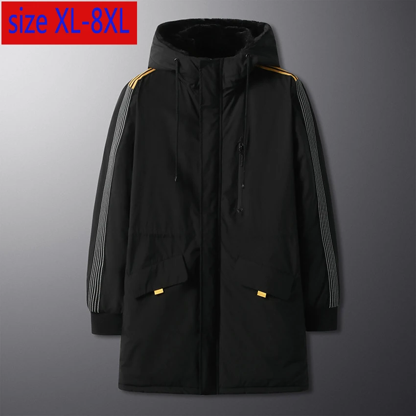 Новое поступление модная зимняя стеганая куртка длинная мужская стильная очень