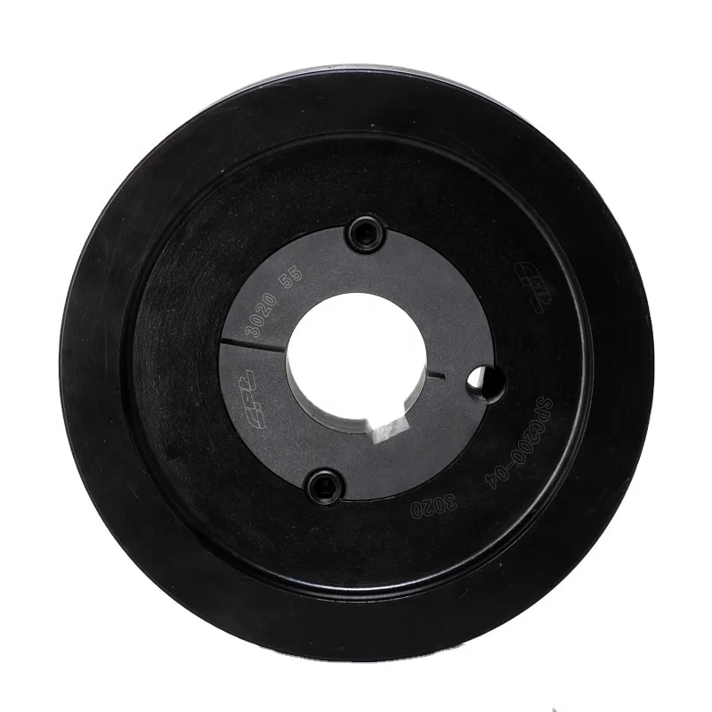 CPT V Belt Pulley SPC200-04-3020 Cast Iron 209.6 Outside Diameter Four Grooves with 3020 Taper Bush | Обустройство дома