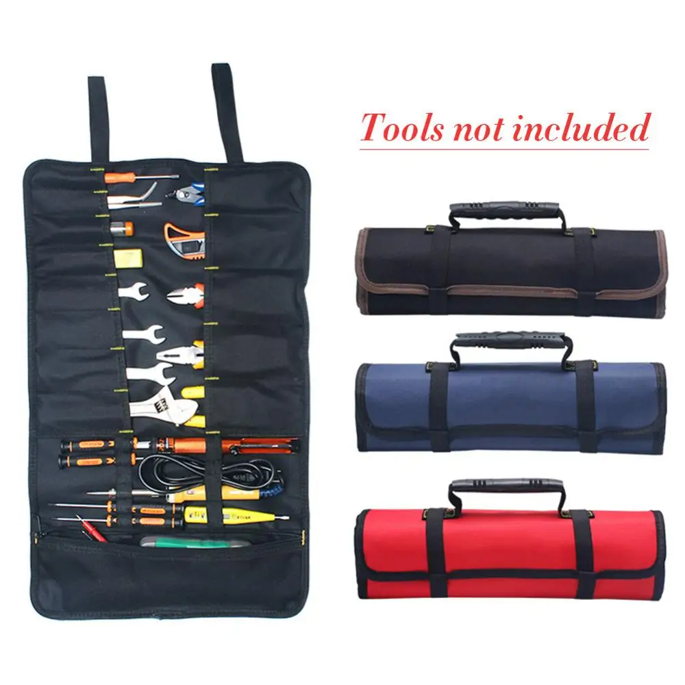 Органайзер для гнезд 22 кармана сумка на молнии рулон инструмента органайзер
