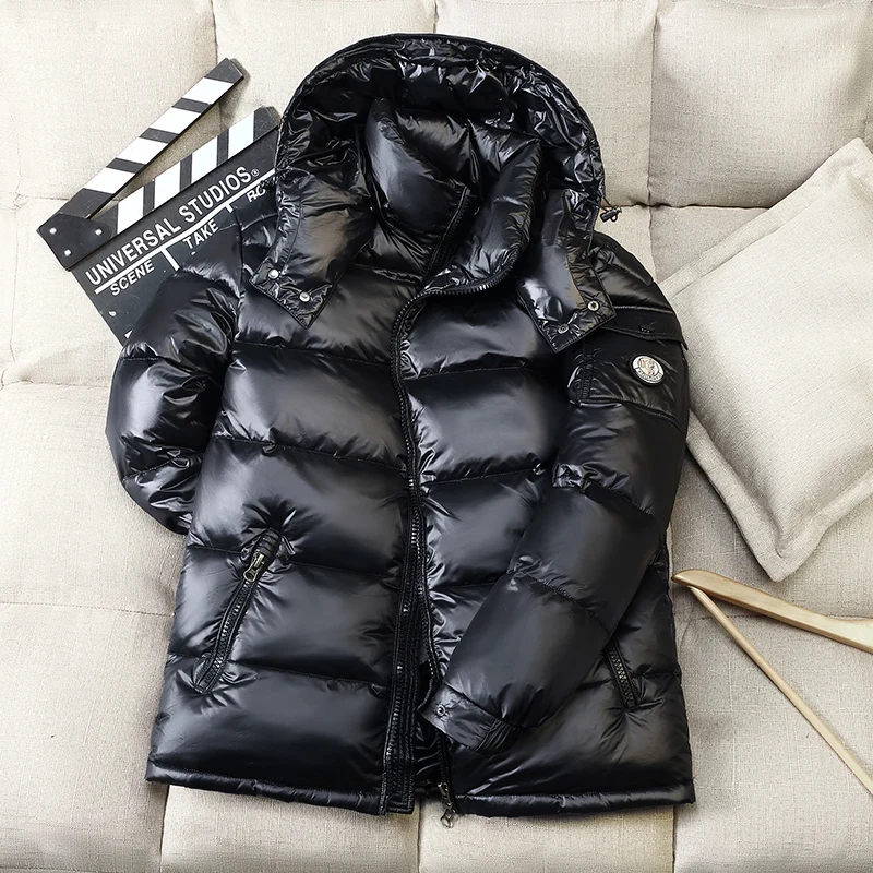 

2020 autumn and winter new men's and women's hooded casual down jacket thickened warm men's winter clothes M-3XL