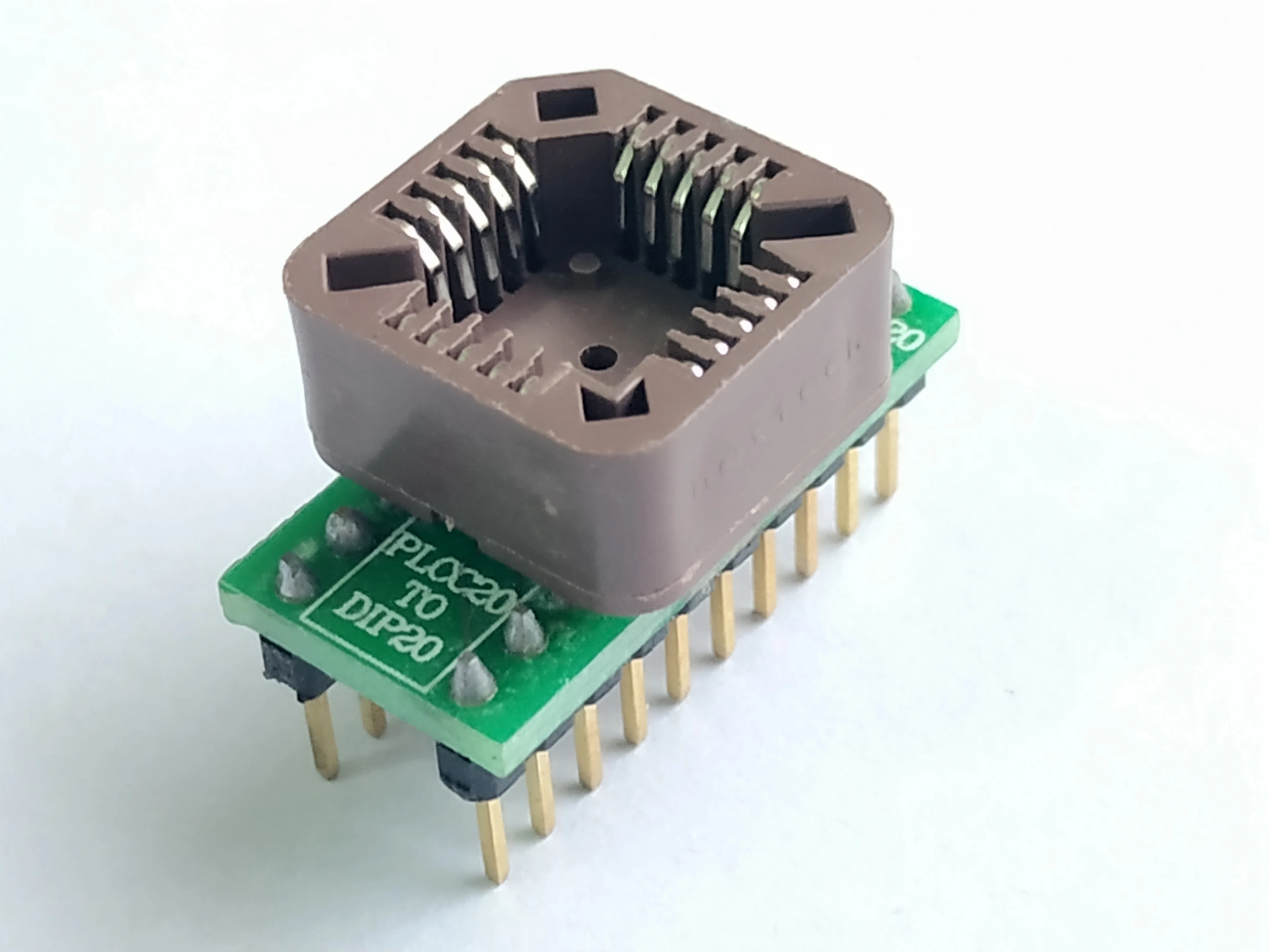 Программатор PLCC20 для розетки DIP20 программатор TL866II XP8710 TOP3100 top3000 IC чип