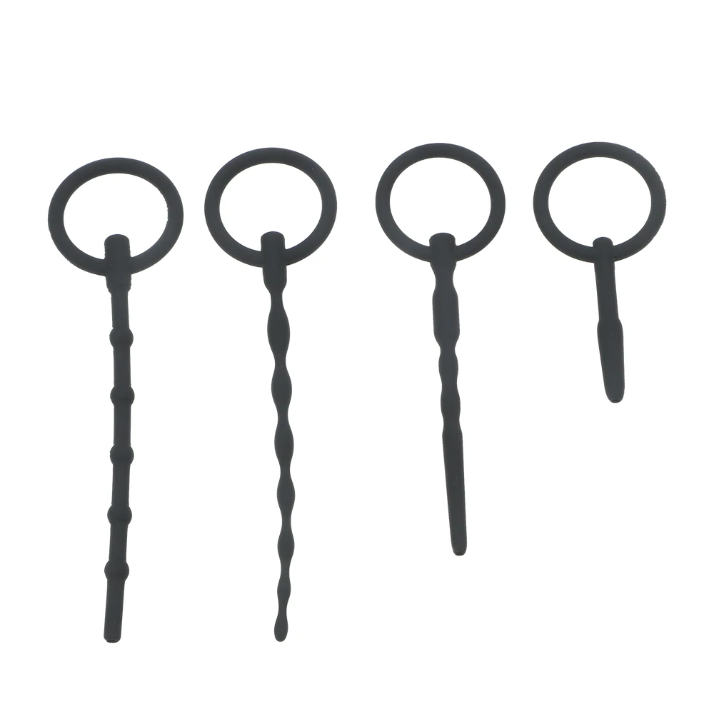 Мягкие силиконовые затычки для пениса OLO Мужской мастурбатор уретральный