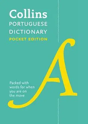 

Portuguese Dictionary English Original Language Learning Reference Book Collins Portuguese Dictionary