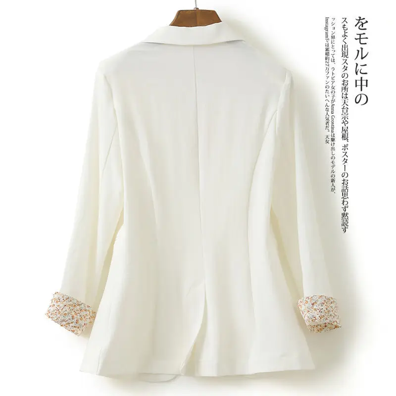 Новинка Женская Весенняя куртка 2021 модная офисная женские блейзеры большого