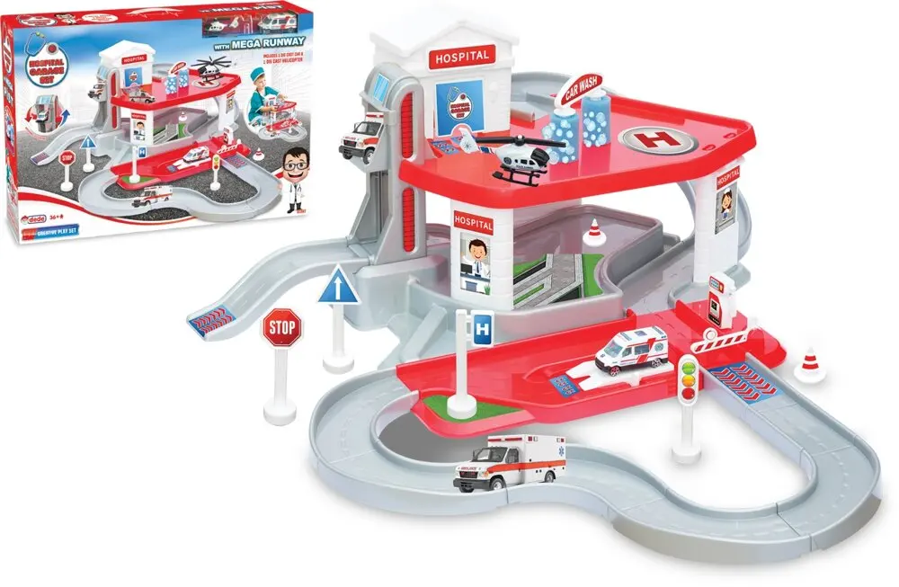 

Grandpa 2 Storey Ambulance Garage Kit