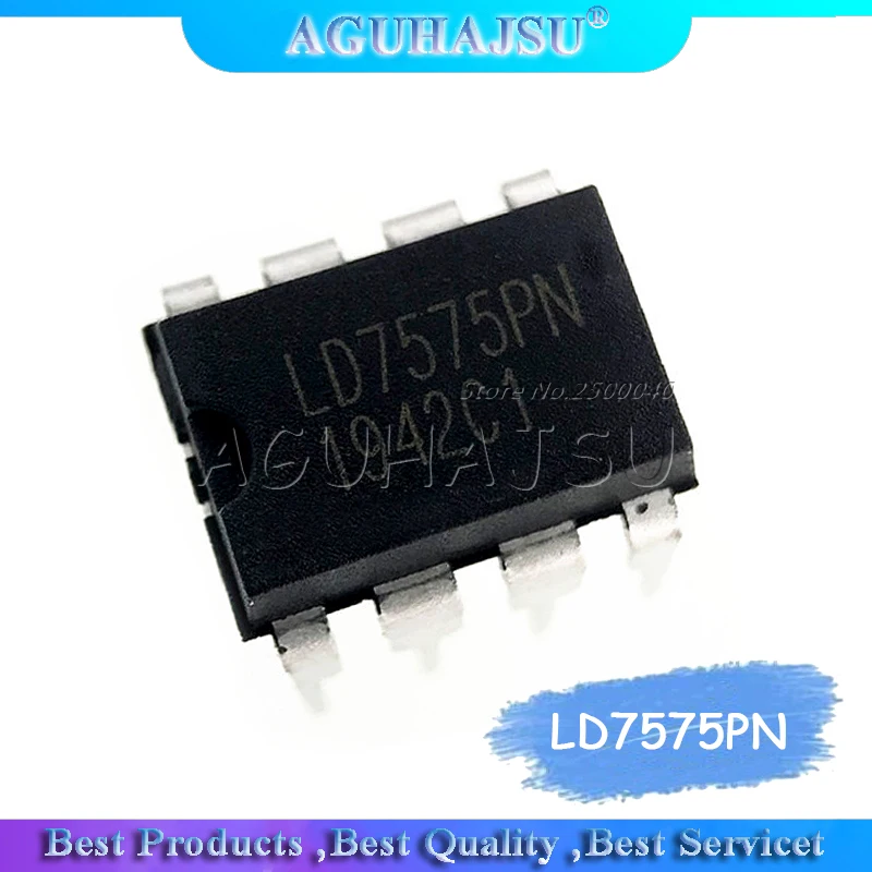 10 шт./лот LD7575PN LCD управление p LD7575 DIP-8 новый оригинальный | Электронные компоненты и