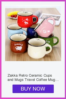 Zakka ретро керамические чашки и кружки дорожная кофейная кружка эмалированные чашки для завтрака, молока, чая простые и креативные кружки кухонный инструмент подарки