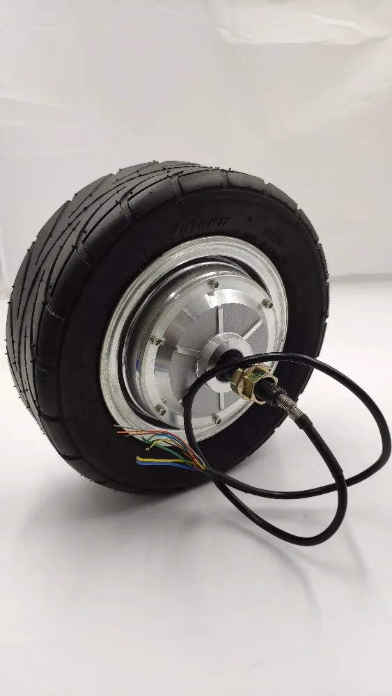 10 дюймов мотор для центрального движения 36 V/48 V 350 W/480 W Бесщеточный безредукторный с датчиком робот Электрический велосипед мотор для центрального движения