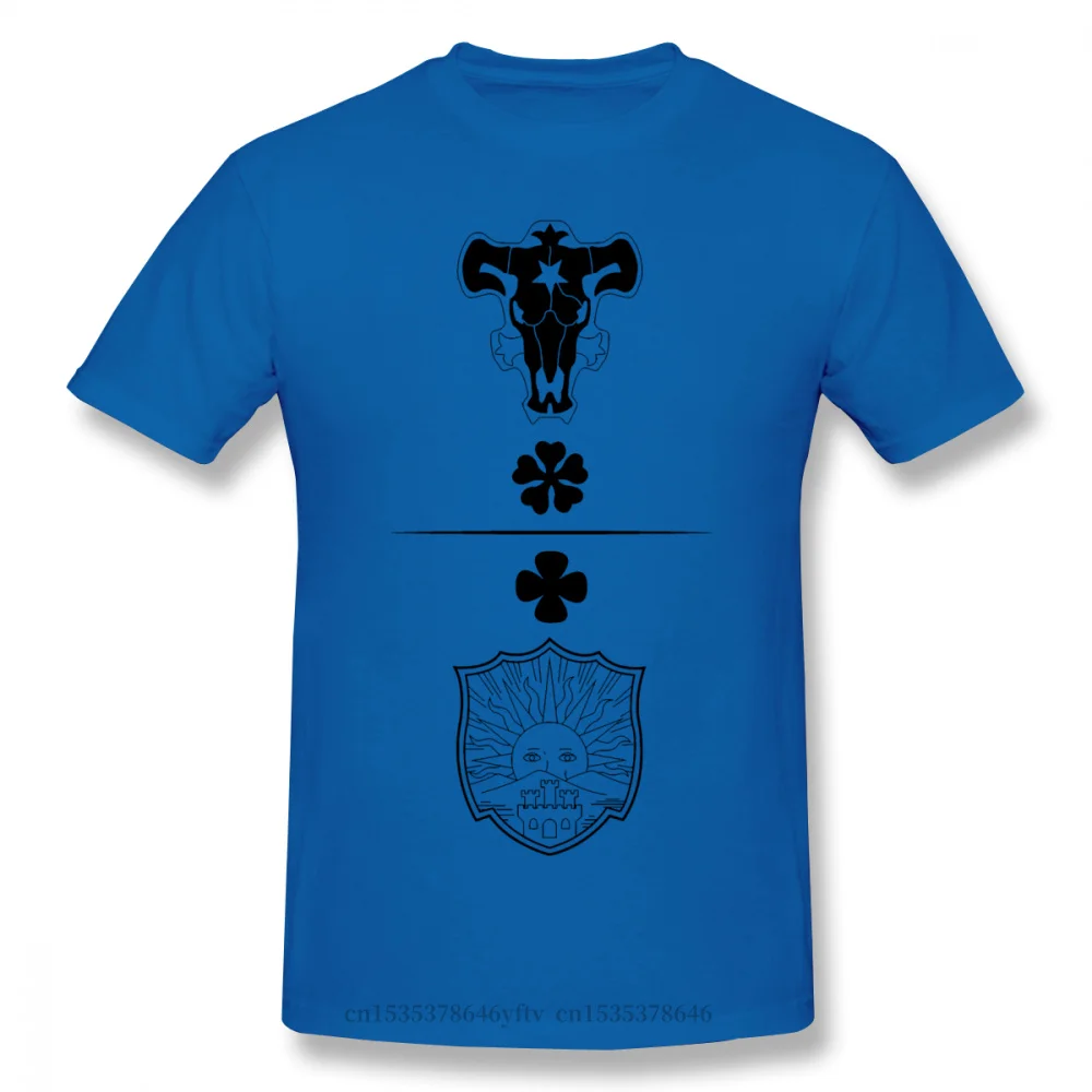 

2021 Leisure Fashion 100% cotton T-shirt New Summer Cool Black Clover Yuno Asta Fantasy Anime Ofertas Men