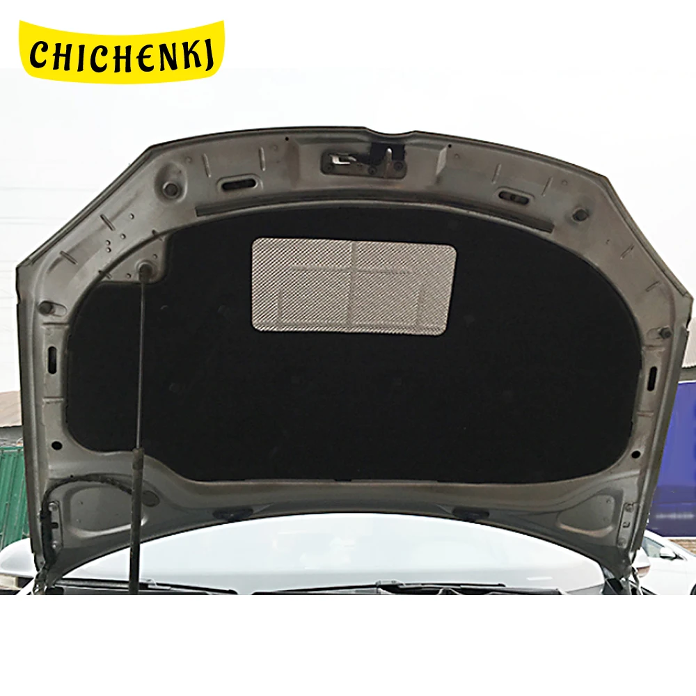 

Для Volkswagen Jetta MK5 2006-2011, автомобильная теплоизоляция, шумоизоляция, хлопок, передний капот, брандмауэр двигателя, коврик, крышка, шумоизоляция