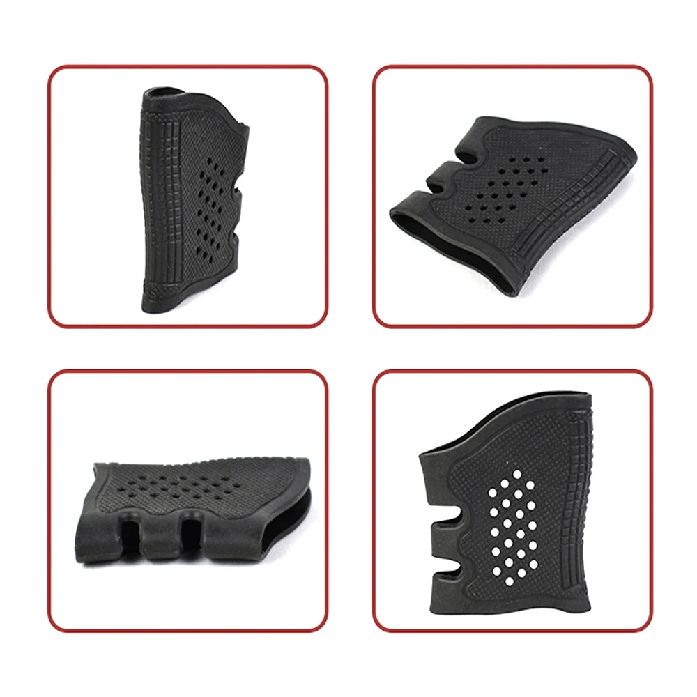 Тактическая резиновая перчатка для пистолета Glock 17 AK/M4 чехол страйкбола защитные