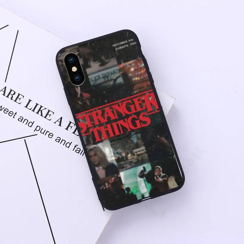 

stranger things Phone Case for iPhone 11 12 pro XS MAX 8 7 6 6S Plus X 5S SE 2020 XR