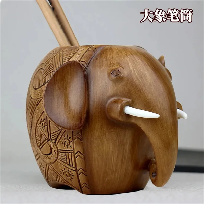 

Home decor Pen Holder Elephant Cartoon Animal innovating creative Tabletop decoration multifunctional storage box gift