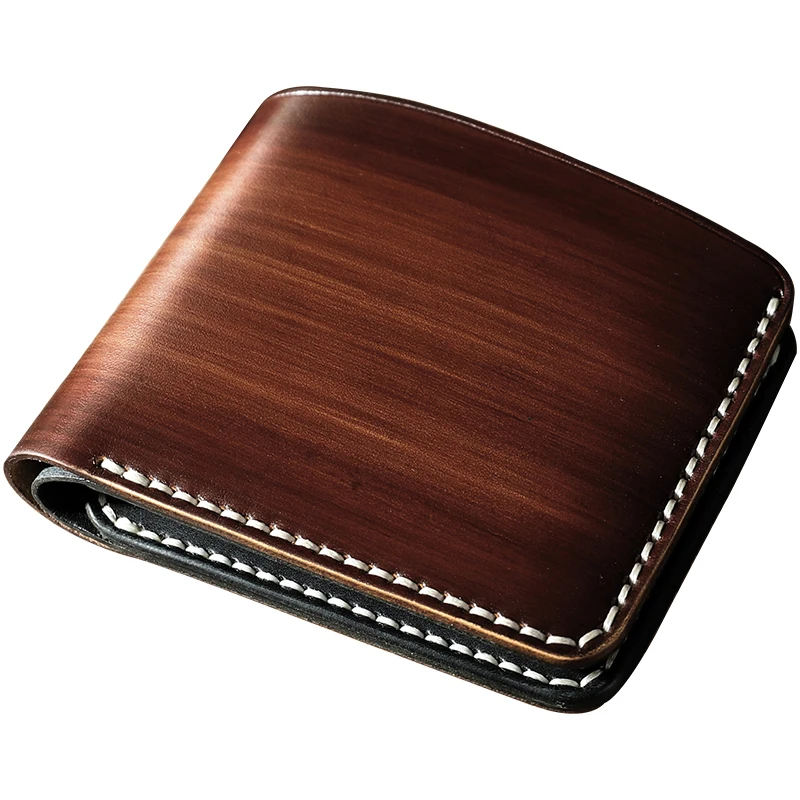 Натуральная коровья кожа оригинальный роскошный мужской кошелек ручной работы