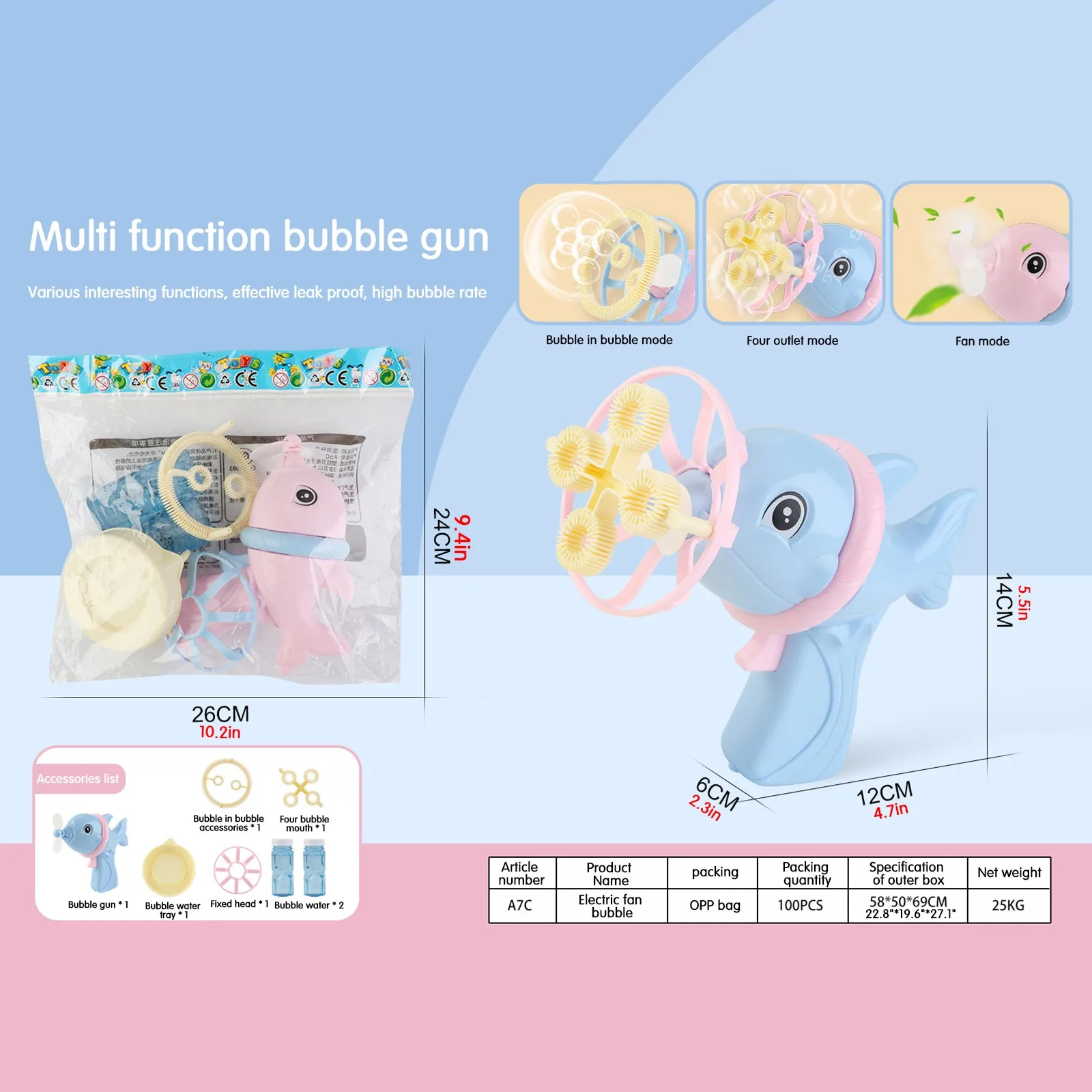 

Fun Cute Pet Bubble Machine Electric Fish-shaped Cartoon Bubble Toy Summer 50ml Baby Swimming Pool Shower Bath Toys Gifts Pack