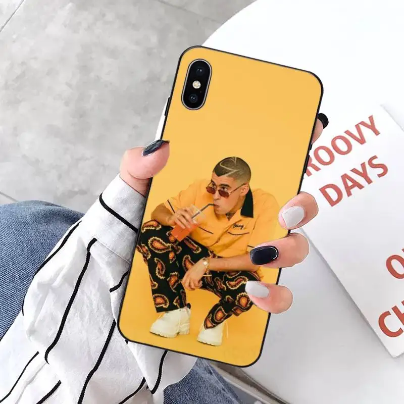

Bad Bunny Russ Diemon Phone Cases for iPhone 11 12 pro XS MAX 8 7 6 6S Plus X 5S SE 2020 XR mini