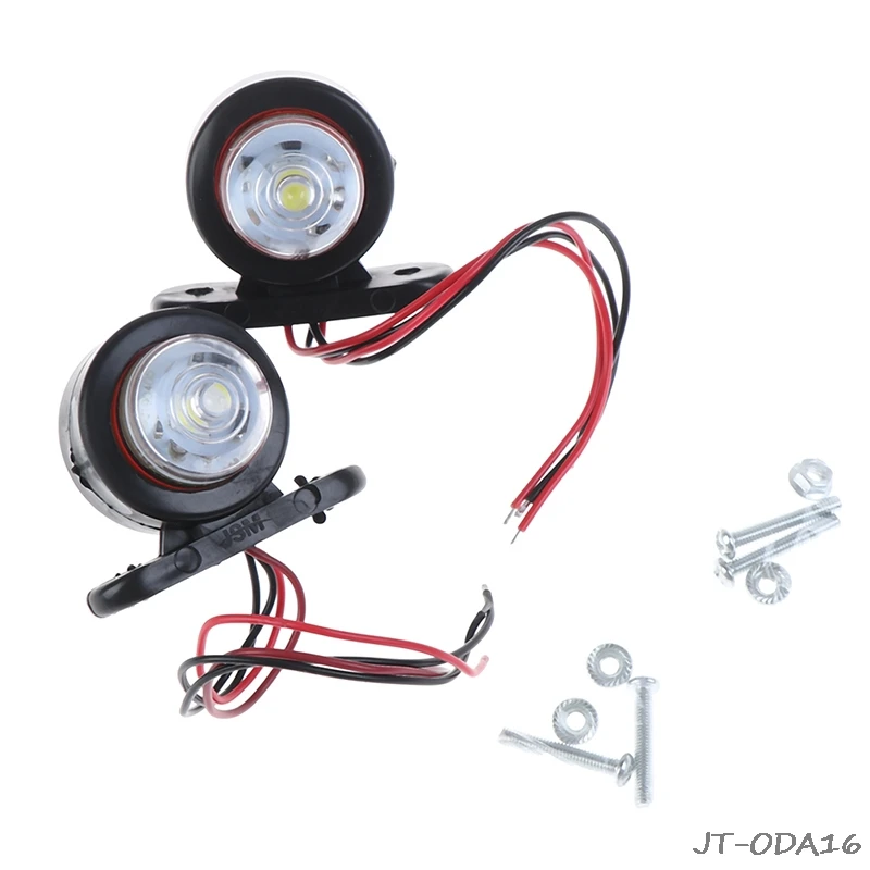 Автомобильный прицеп светодиодный боковой габаритный фонарь белый красный