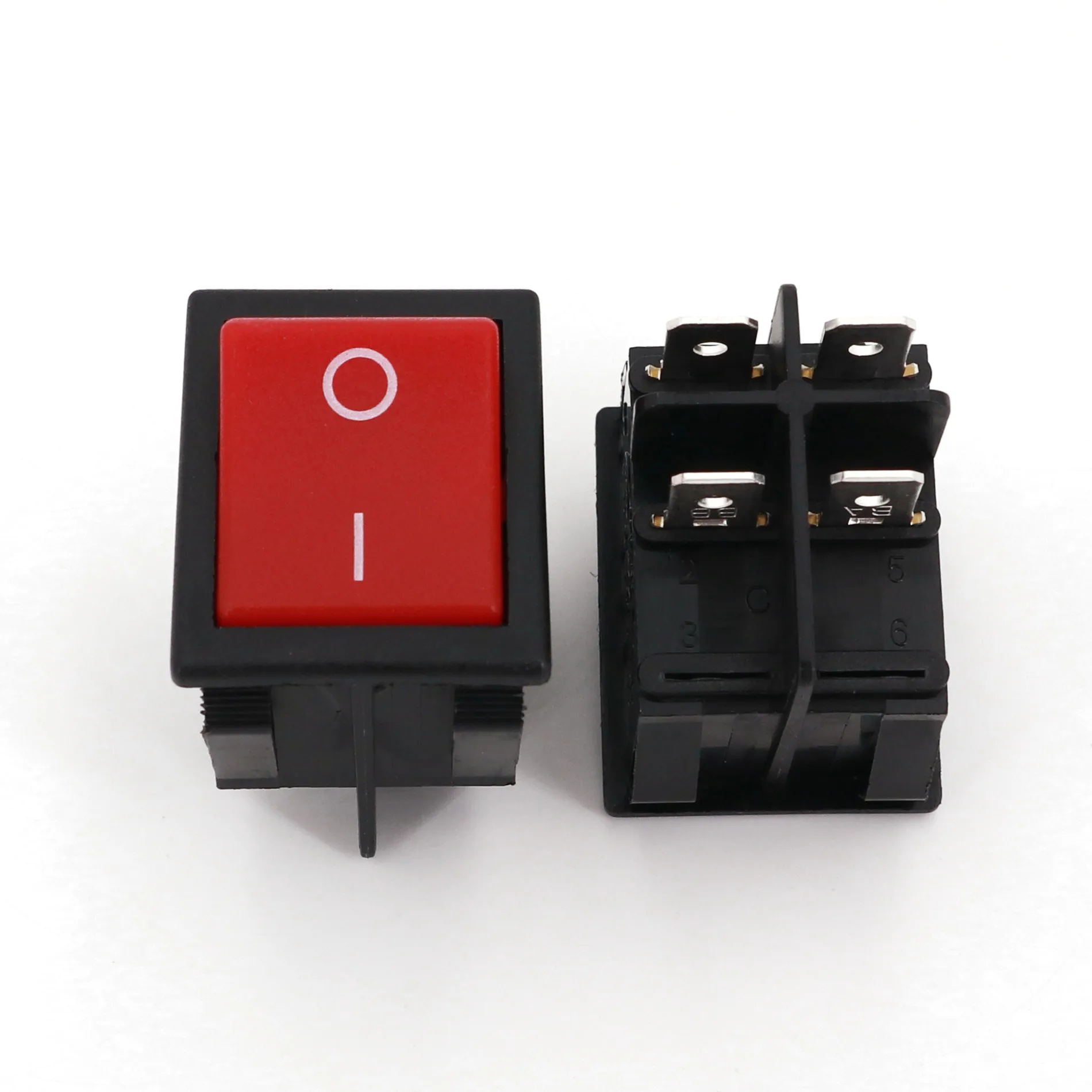 5 шт. Honyone R Series 32x25 мм (светильник) 4 контакта ВКЛ-ВЫКЛ высокое напряжение 20 А фонарь