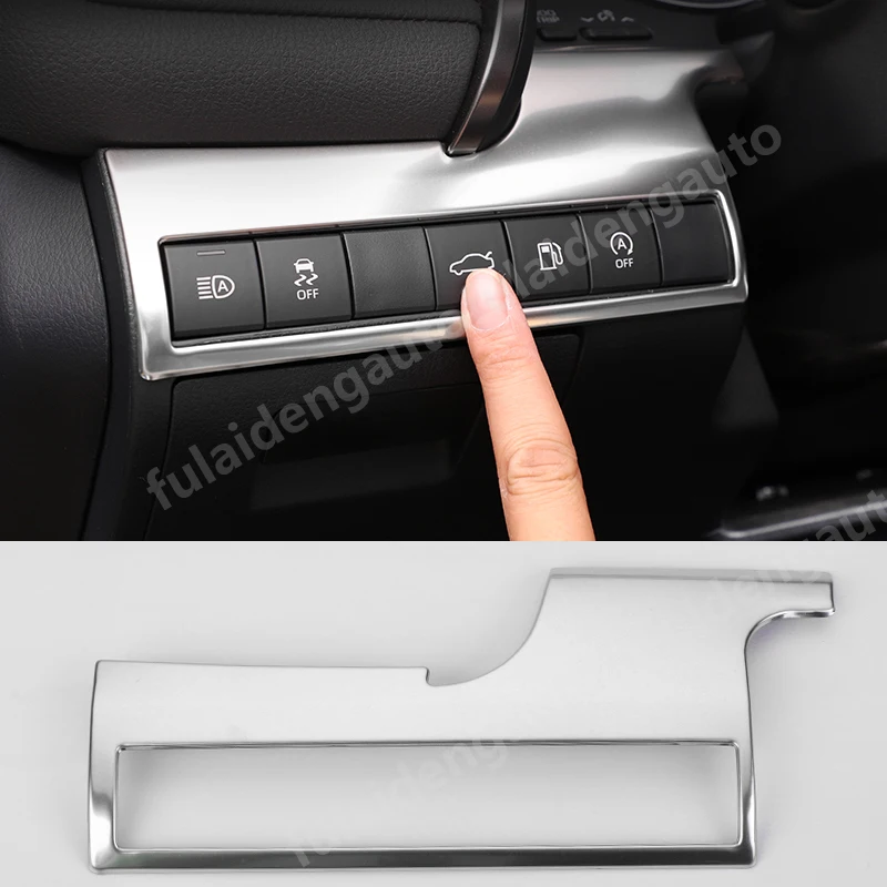 For Toyota Camry 2018-2021 stainless steel Headlight Switch Button Cover Trim Car Accessories | Автомобили и мотоциклы