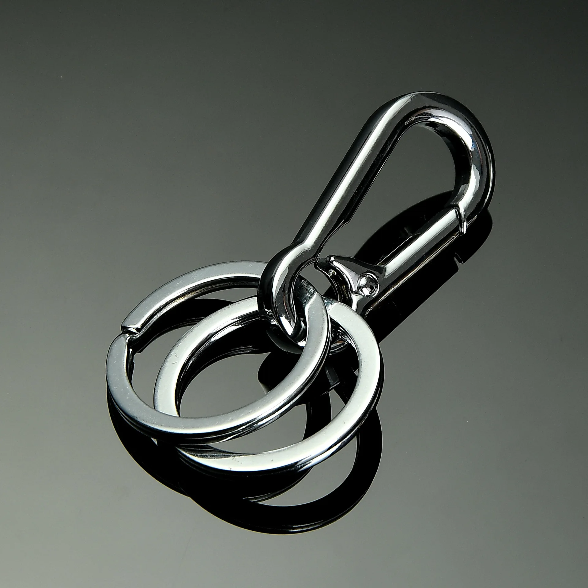 

Zinc Alloy Car Keychain Key Chain Ring for Key Cover Fob Case Bag Holder Auto Remote Key Rings Interior Accessories Car Styling