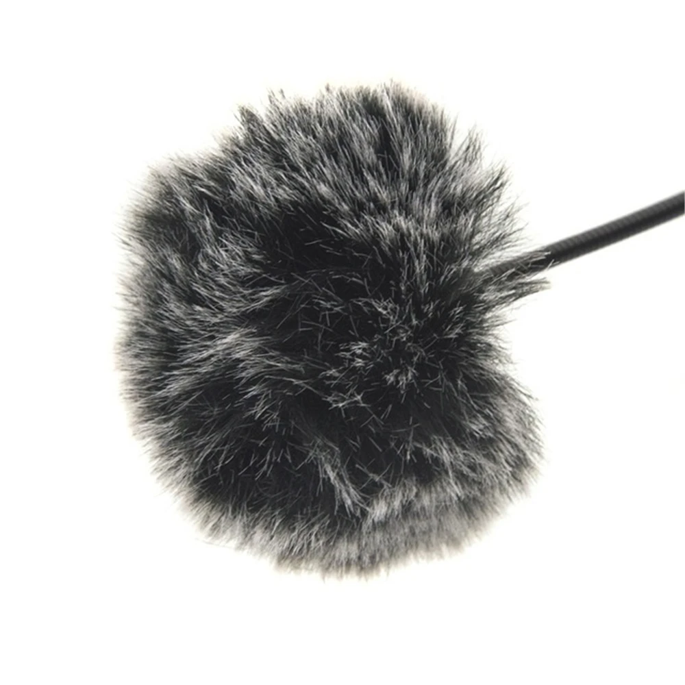 Микрофоны ветра ветрозащитный мех ветрового стекла халява уха мягкие и удобные