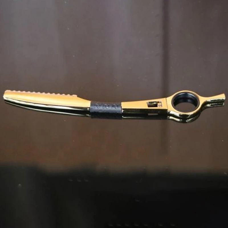 Golden Color Professional Hair Thine Razor Cut My Blade Sword Scraping | Бытовая техника