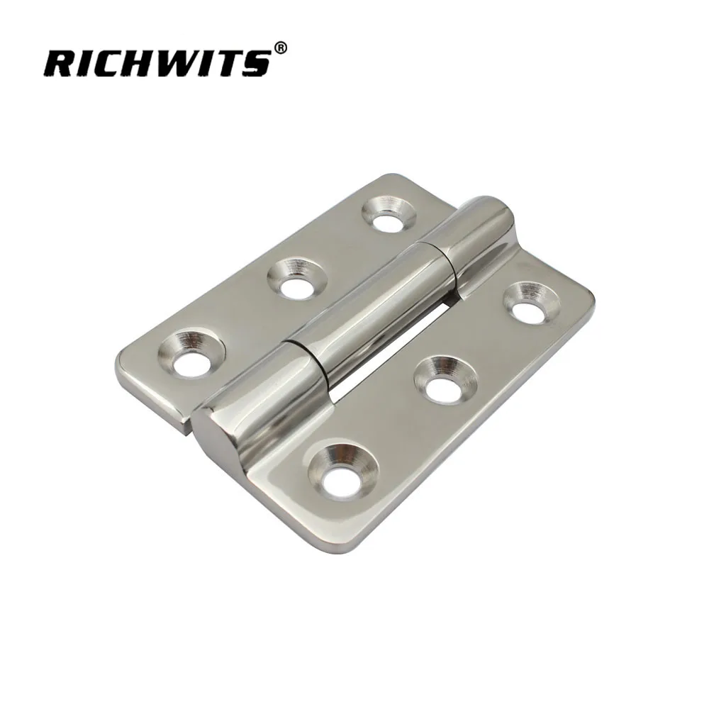 

Six hole 6*90*120mm Heavy Cabinet Hinges Door Hinge for Boat Stainless Steel 316 boat deck hinge