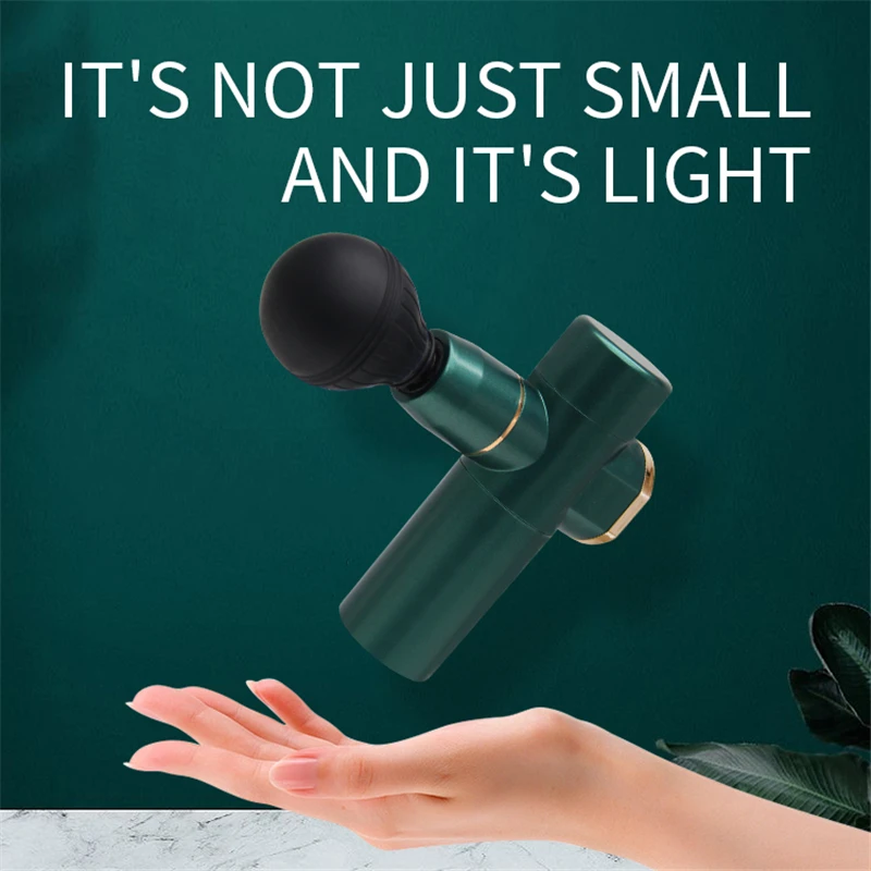 Портативный Массажный пистолет HERALL мини-проектор для шеи тела глубоких тканей