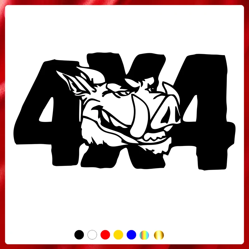 

40367# Die-Cut Vinyl Decal Off-Road 4x4 Car Sticker Waterproof Auto Decors on Car Body Bumper Rear Window