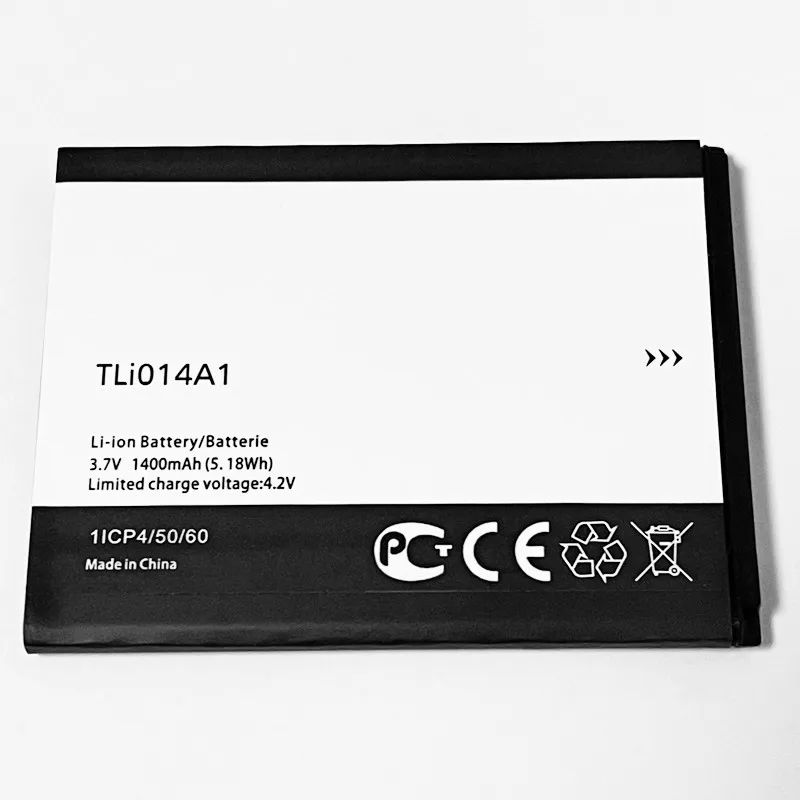 3 7 V 1400 мА/ч TLi014A1 для чехол с откидной крышкой Alcatel One Touch Pixi 5 4008A 4009A 4009D 4009X 4009E 4009F 4009 м